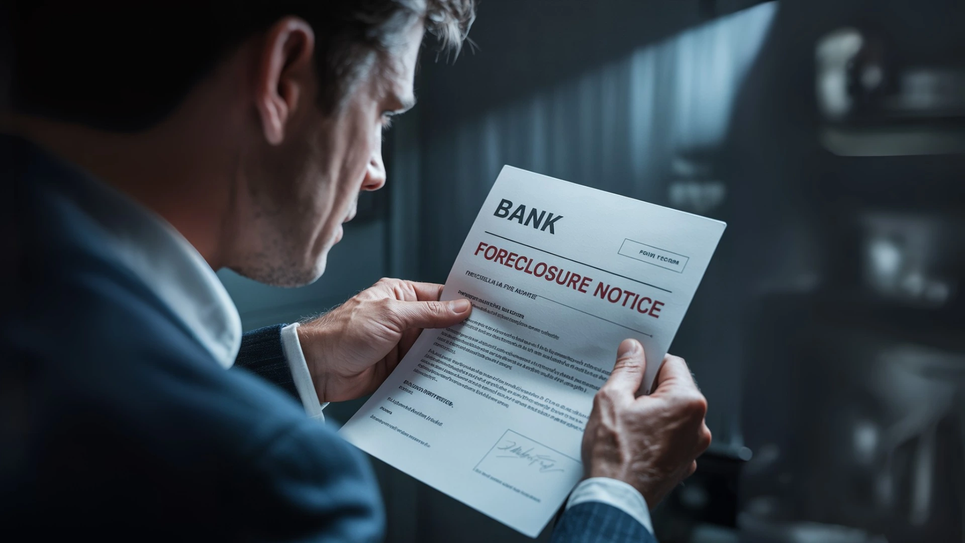 A young man's shocked expression after learning on the phone that his **home loan was rejected after his sanction letter**
