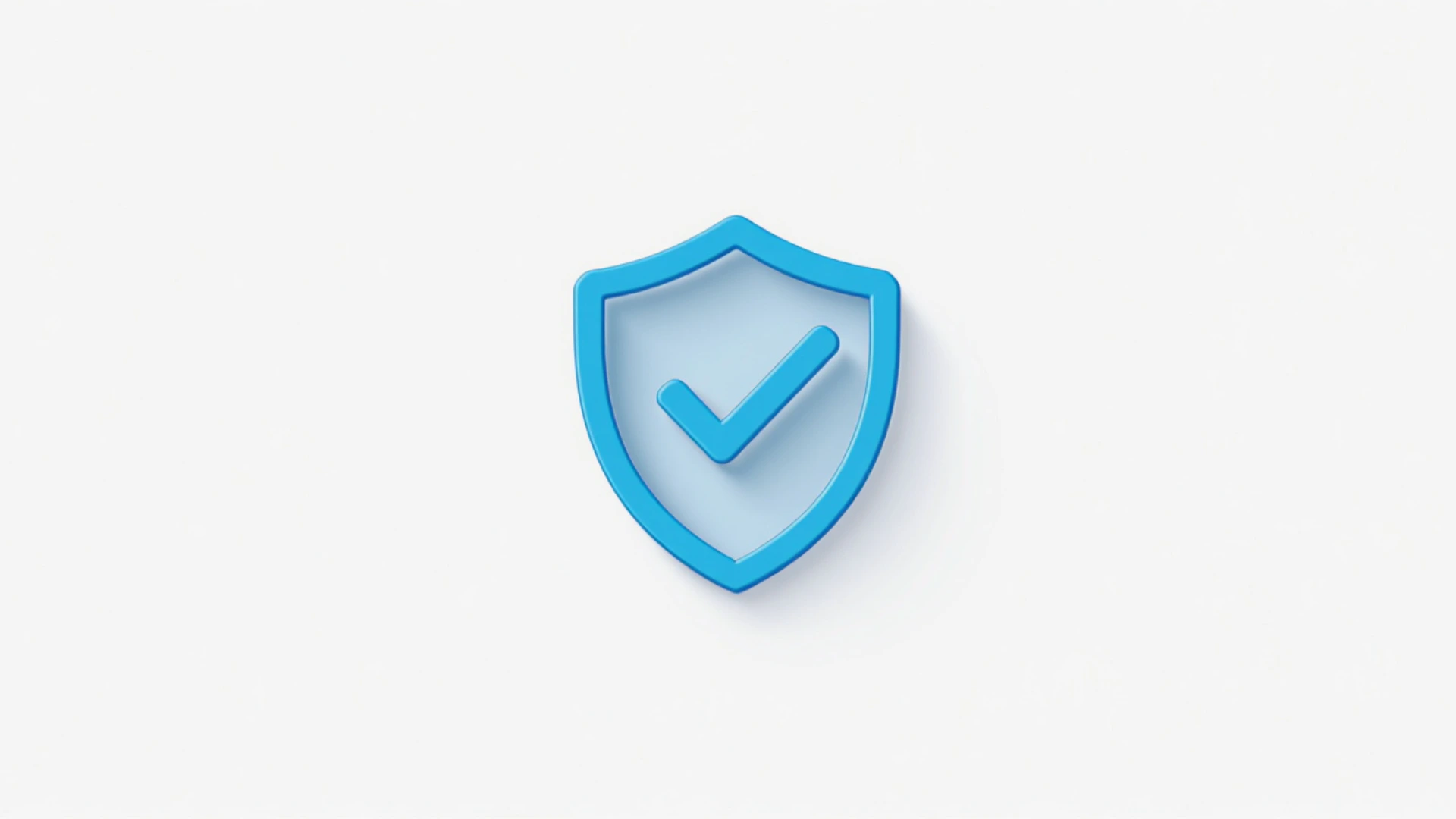 A blue shield icon with a white checkmark, representing the safety and security of using the official CIBIL website to check your report.