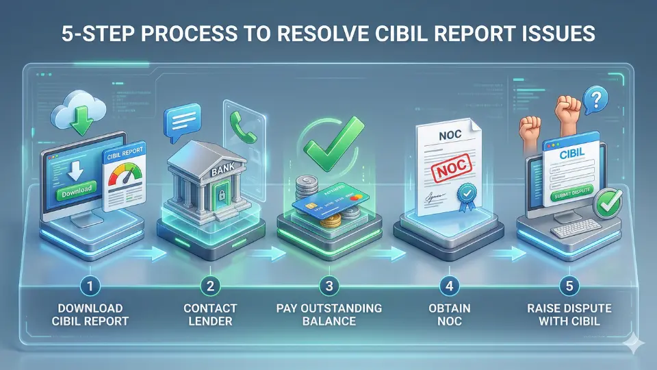 How to Remove Settled Status from CIBIL – Step by Step Process